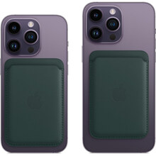 Кишеня-накладка Apple MagSafe Leather Wallet для Apple iPhone 14/13/12 Forest Green (MPPT3ZE/A)