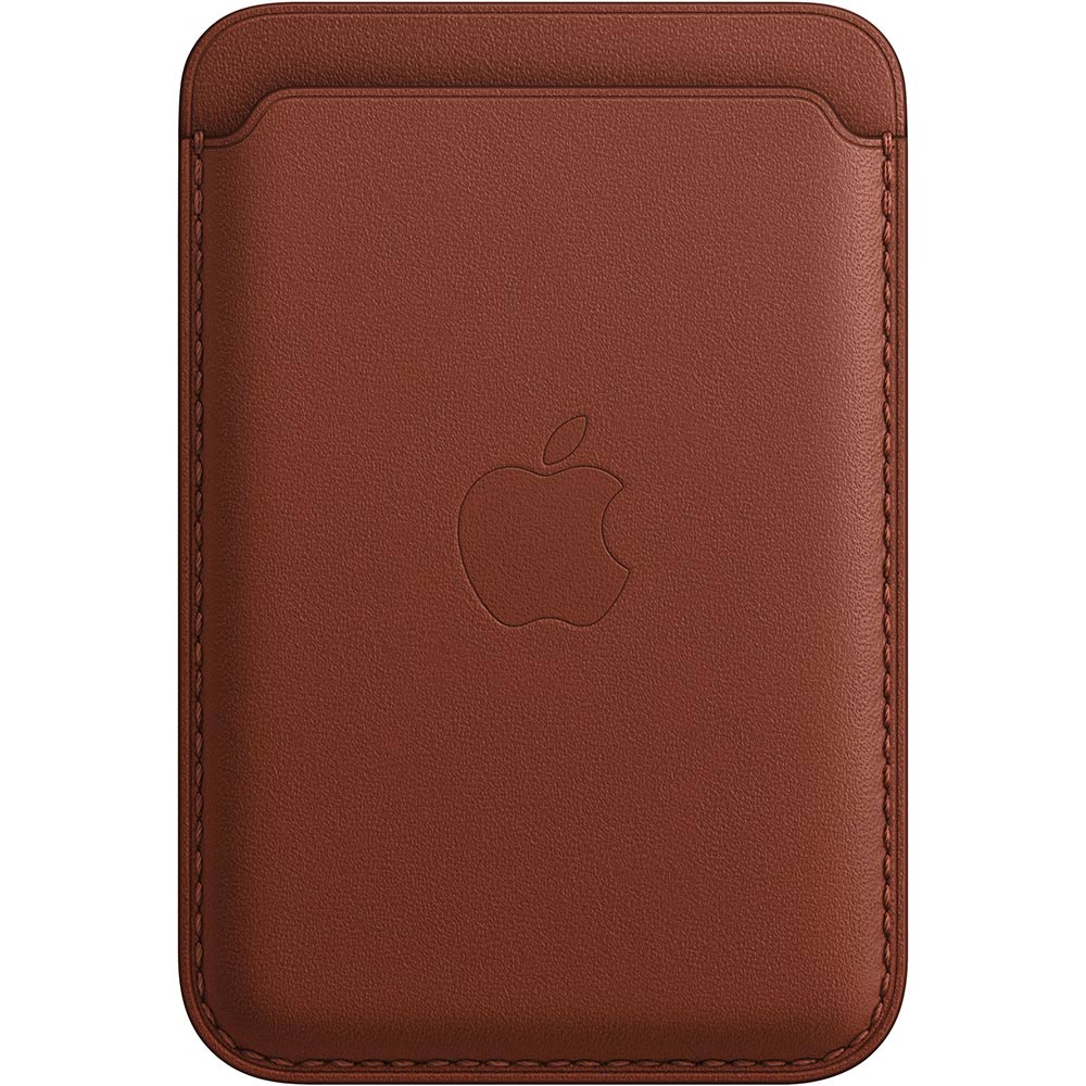 Карман-накладка Apple MagSafe Leather Wallet для Apple iPhone 14/13/12 Umber (MPPX3ZE/A)