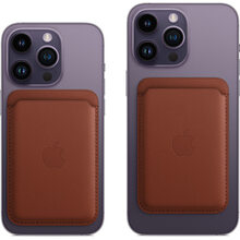 Карман-накладка Apple MagSafe Leather Wallet для Apple iPhone 14/13/12 Umber (MPPX3ZE/A)