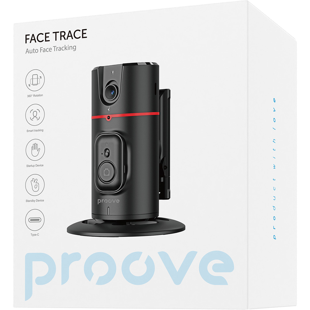 Зображення Набір для блогера PROOVE Face Trace 95 mm Black (55809)