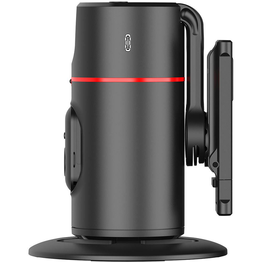 Набір для блогера PROOVE Face Trace 95 mm Black (55809) Додаткові характеристики автоматично відстежує обличчя користувача для створення разючих фото та відео. Він оснащений передовими технологіями розпізнавання обличчя, які дозволяють автоматично стежити за рухом користувача та забезпечувати плавне відстеження.