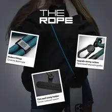 Ремінець для смартфона ARMORSTANDART Rope Black Denim with Dark holder (ARM76096)