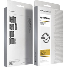 Ремешок для смартфона ARMORSTANDART S-Rope Black Onyx with Dark holder (ARM76103)