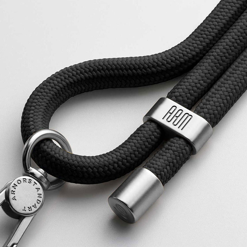 Ремешок для смартфона ARMORSTANDART Rope Titanium Onyx with Dark holder (ARM76098) Материал нейлон