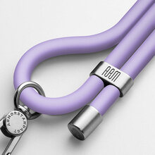 Ремешок для смартфона ARMORSTANDART Silicone Rope Titanium Violet with Grey holder (ARM76274)