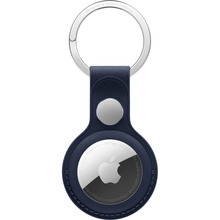 Чехол для смарт-трекера APPLE AirTag FineWoven Key Ring Deep Blue (MA7H4ZM/A)