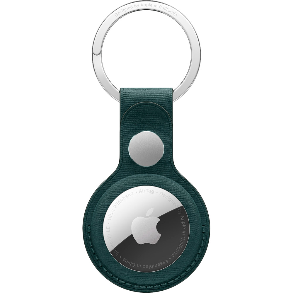 Чохол для смарт-трекера APPLE AirTag FineWoven Key Ring Dark Green (MA7J4ZM/A)