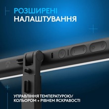 Лампа блогера LOGITECH G Litra Beam Premium LED Streaming Key Light with TrueSoft Graphite (946-000020)