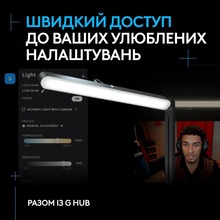 Лампа блогера LOGITECH G Litra Beam Premium LED Streaming Key Light with TrueSoft Graphite (946-000020)