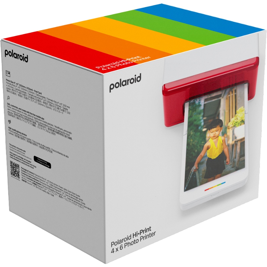 Фото Фотопринтер POLAROID Hi Print 4x6 Photo Printer EU (9165)