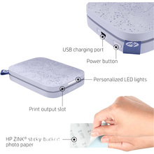 Фотопринтер HP Sprocket Lilac (HPISPPR)