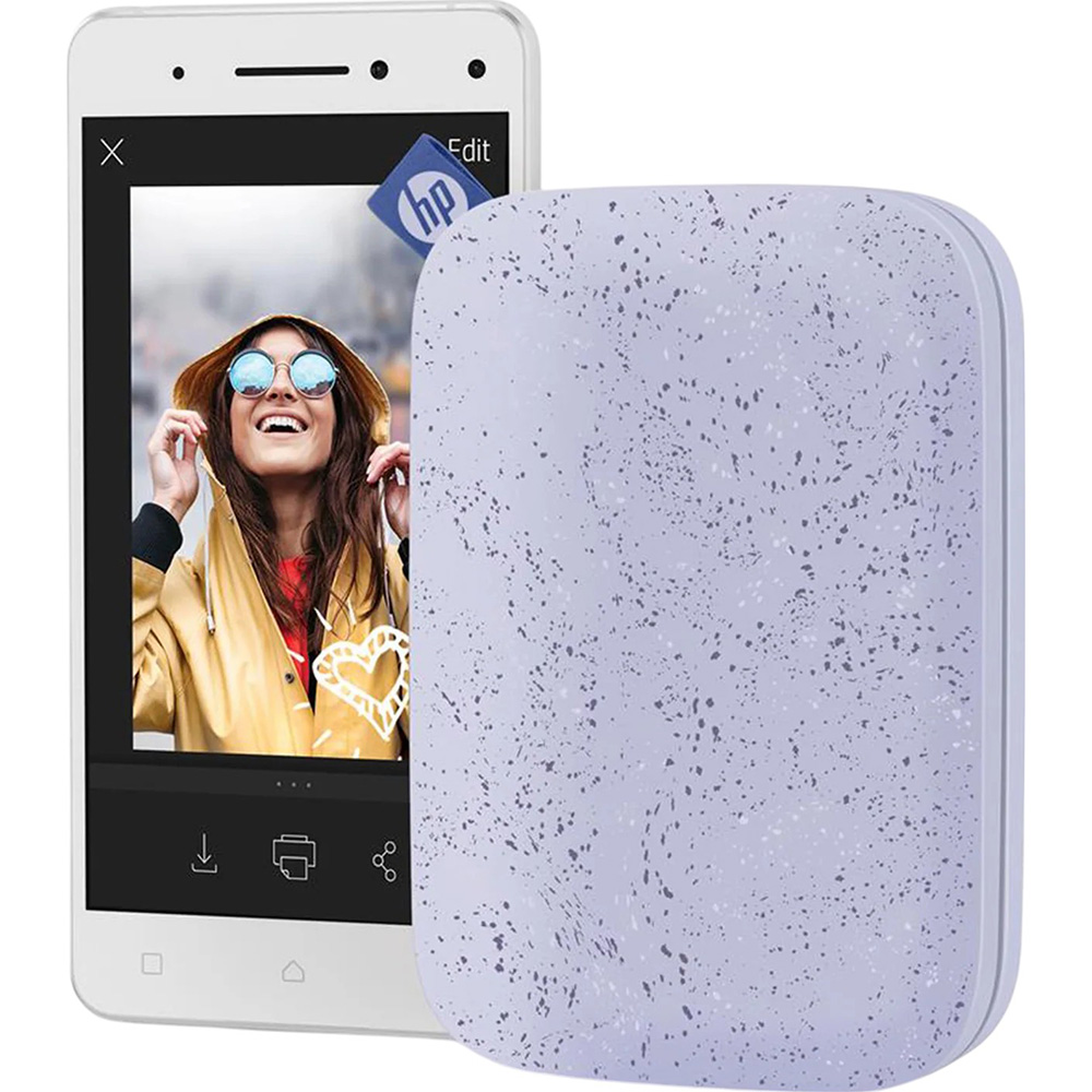 Фотопринтер HP Sprocket Lilac (HPISPPR) Bluetooth True