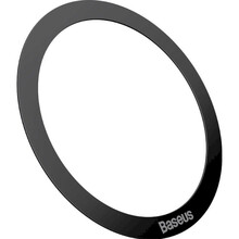 Металлические кольца BASEUS Halo Series Magnetic Metal Ring 2шт Black (PCCH000001)