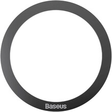 Металлические кольца BASEUS Halo Series Magnetic Metal Ring 2шт Black (PCCH000001)