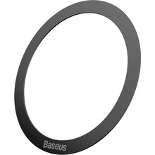 Металлические кольца BASEUS Halo Series Magnetic Metal Ring 2шт Black (PCCH000001)