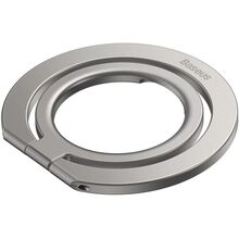 Кільце-тримач BASEUS Halo Series Foldable Metal Ring Stand Single-ring Silver (SUCH000012)