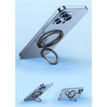 Кільце-тримач BASEUS Halo Series Foldable Metal Ring Stand Single-ring Silver (SUCH000012)