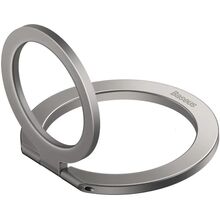 Кільце-тримач BASEUS Halo Series Foldable Metal Ring Stand Single-ring Silver (SUCH000012)