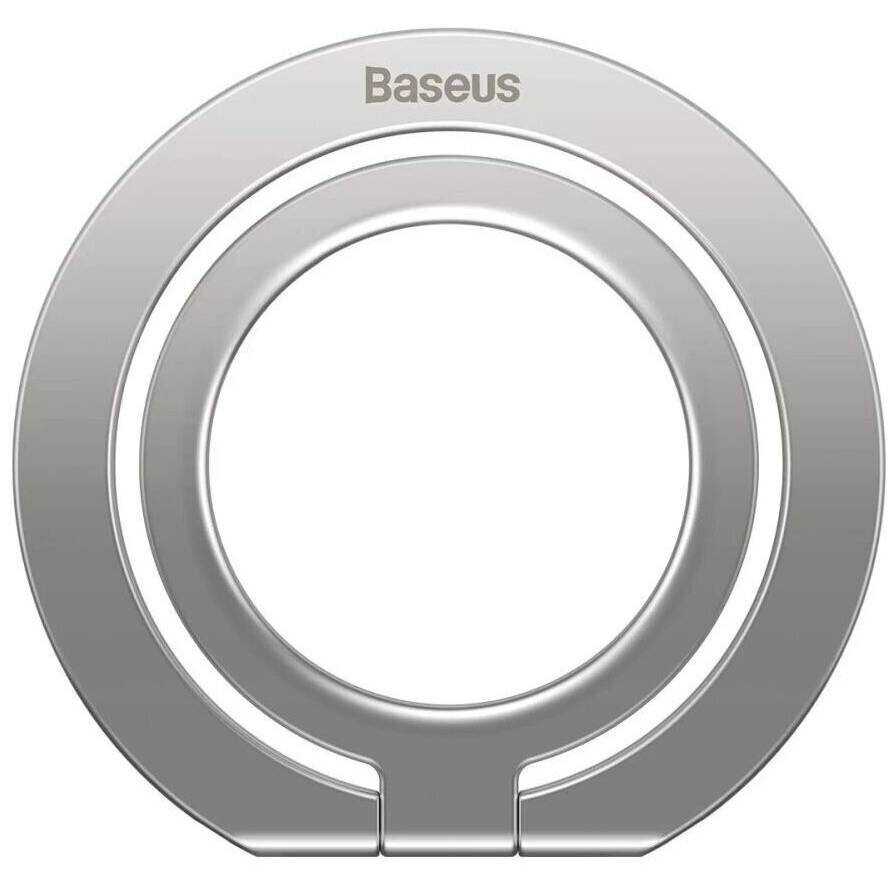 Кільце-тримач BASEUS Halo Series Foldable Metal Ring Stand Single-ring Silver (SUCH000012) Вага 29