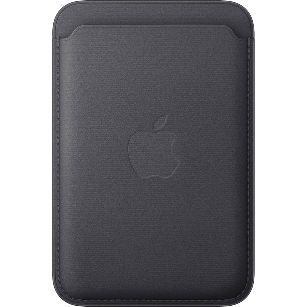 Кишеня-накладка APPLE iPhone FineWoven Wallet with MagSafe Black (MGHA4ZM/A)