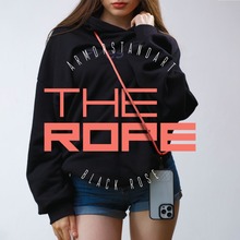 Ремінець для смартфона ARMORSTANDART Rope Black Rose with Clear holder (ARM86563)