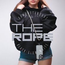 Ремінець для смартфона ARMORSTANDART Rope Black GlowWhite with Clear holder (ARM86565)