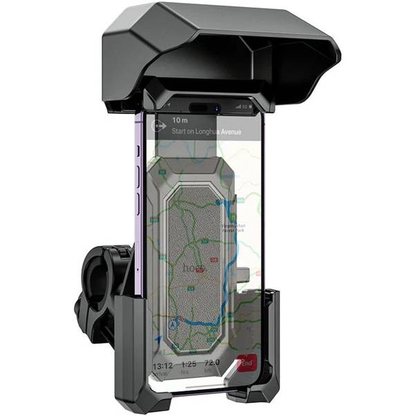 Фото 4 Велотримач HOCO H31 Wild Wolf bicycle motorcycle universal holder Black (6942007614450)