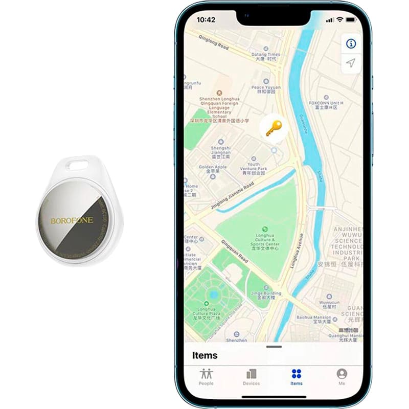 Зовнішній вигляд Смарт-трекер BOROFONE BC100 Ingenioso White (6941991109867)
