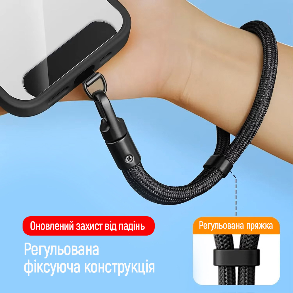 Ремешок для смартфона COLORWAY Handy Strap Blue (CW-SCHS-BU) ᐉ