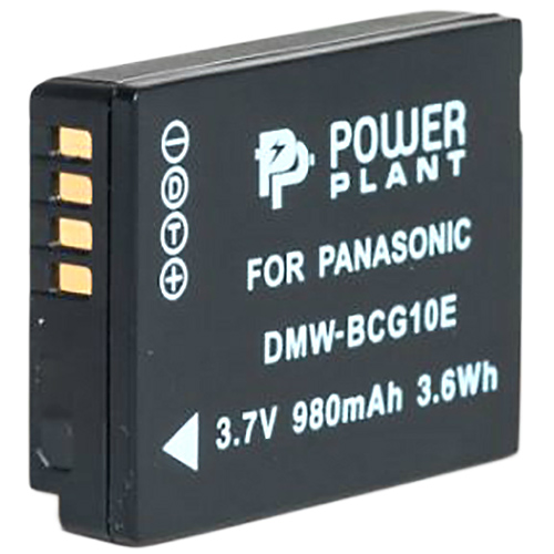 Аккумулятор POWERPLANT Panasonic DMW-BCG10 980mAh (DV00DV1253)
