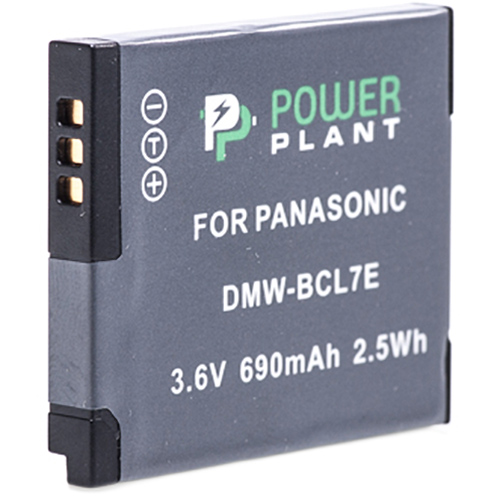 Аккумулятор POWERPLANT Panasonic DMW-BCL7E 690mAh (DV00DV1380) Цена за одну кассету False