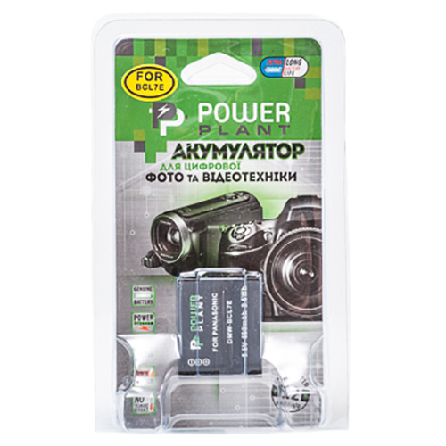 Аккумулятор POWERPLANT Panasonic DMW-BCL7E 690mAh (DV00DV1380) Цвет черный