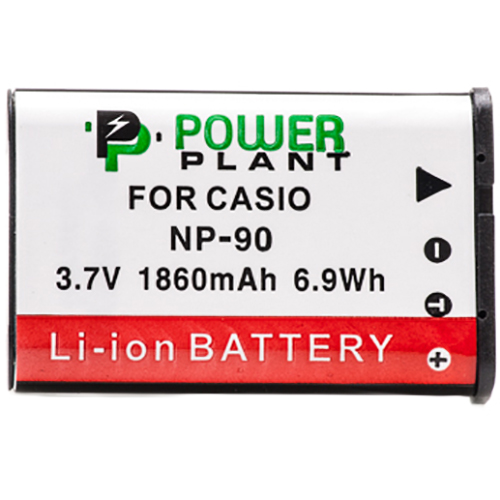

Аккумулятор POWERPLANT Casio NP-90 1860mAh (DV00DV1314), Casio NP-90 1860mAh (DV00DV1314)