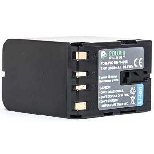 Аккумулятор POWERPLANT JVC BN-V428 3600mAh (DV00DV1086) Цена за одну кассету False