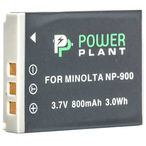 Акумулятор POWERPLANT Minolta NP-900, Li-80B 800mAh (DV00DV1070) Ціна за одну касету False
