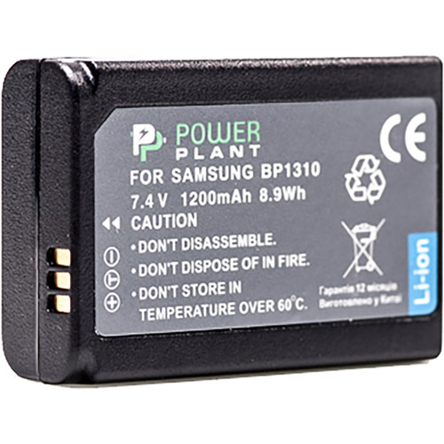 Акумулятор POWERPLANT Samsung BP1310 1200mAh (DV00DV1284) Ціна за одну касету False