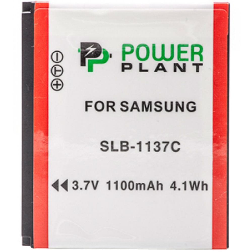 

Аккумулятор POWERPLANT для Samsung SLB-1137C 1100mAh (DV00DV1350), Samsung SLB-1137C 1100mAh (DV00DV1350)