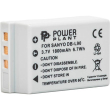 Акумулятор POWERPLANT для Sanyo DB-L90 1800mAh (DV00DV1267)