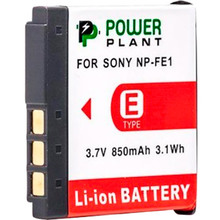 Акумулятор POWERPLANT для Sony NP-FE1 850mAh (DV00DV1062)