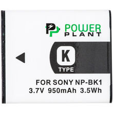 Аккумулятор POWERPLANT для Sony NP-BK1 950mAh (DV00DV1231)