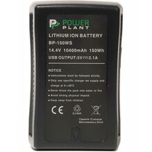 Аккумулятор POWERPLANT для Sony BP-150WS 10400mAh (DV00DV1415)