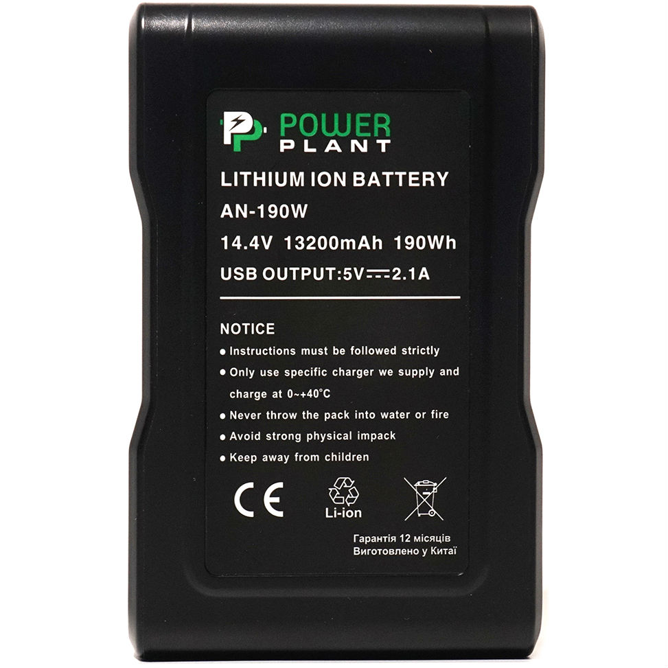 Акумулятор POWERPLANT для Sony AN-190W 13200mAh (DV00DV1418)