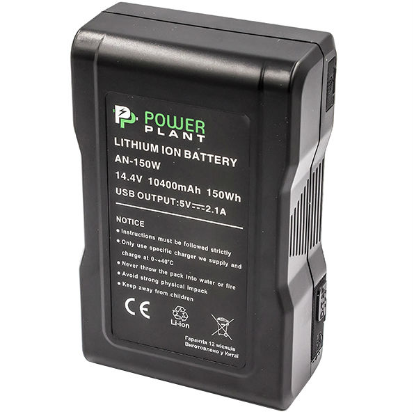 Photos - Camera Battery Power Plant Акумулятор POWERPLANT для Sony AN-150W 10400mAh  CB970216 (CB970216)