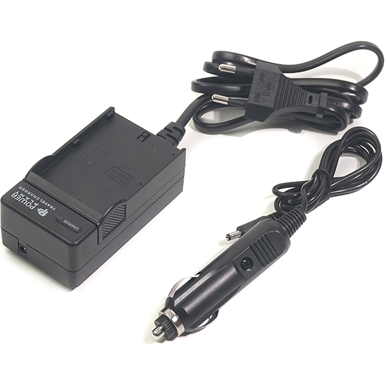Зарядний пристрій POWERPLANT для JVC SSL-JVC50, SSL-JVC70 (CH980055) Колір чорний