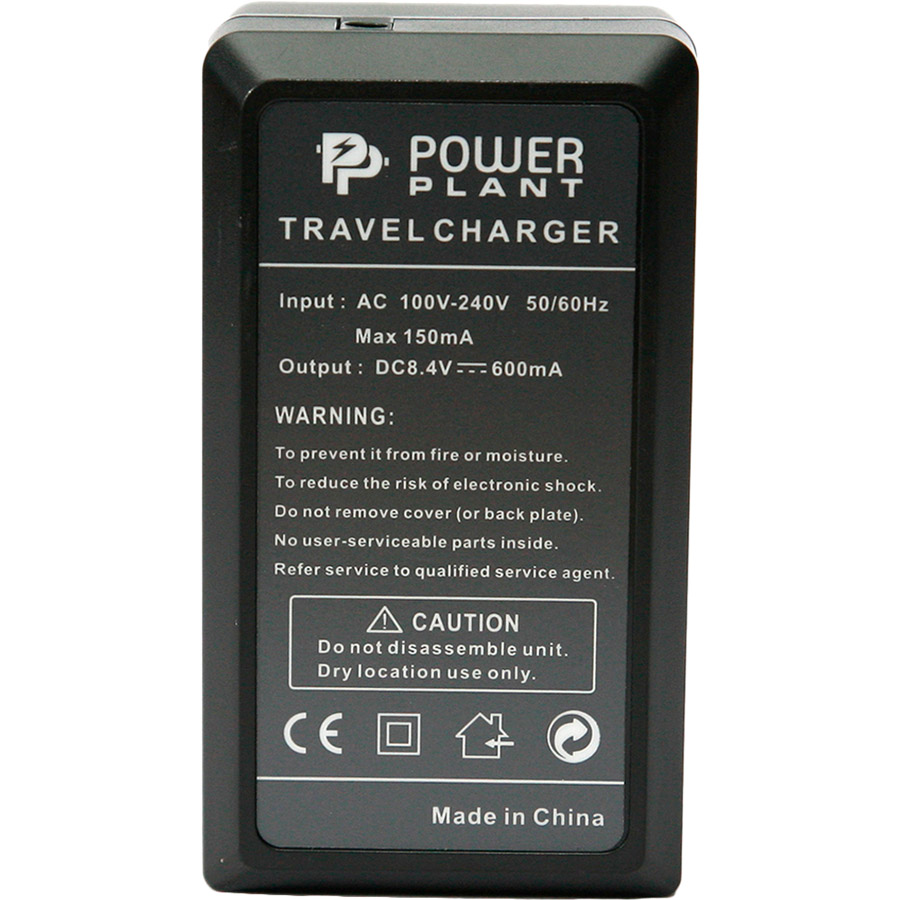 Зарядное устройство POWERPLANT для Olympus PS-BLN1 (DV00DV2332) Дополнительные особенности выходящее напряжение и ток: 4.2 V 600 mA, комплектация: сетевой кабель, адаптер для автомобильного прикуривателя 12 В