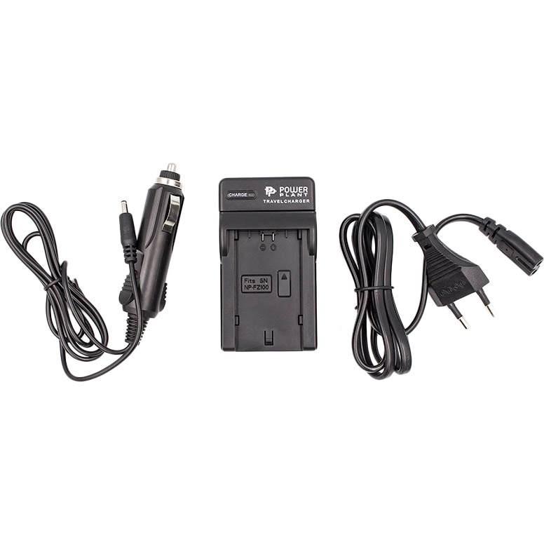 Зарядное устройство POWERPLANT для Sony NP-FZ100 (CH980161) Дополнительные особенности выходящее напряжение и ток: 8.4 V 600 mA, комплектация: сетевой блок питания 220 В, адаптер для автомобильного прикуривателя 12 В