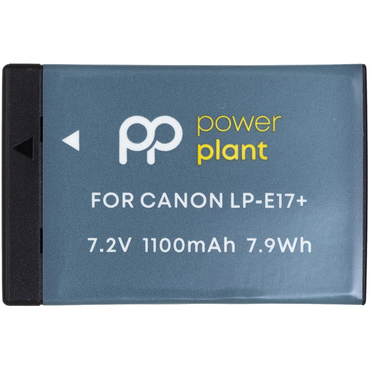 

Аккумулятор POWERPLANT Canon LP-E17+ (chip) 1100mAh (CB970476), Canon LP-E17+ (chip) 1100mAh (CB970476)