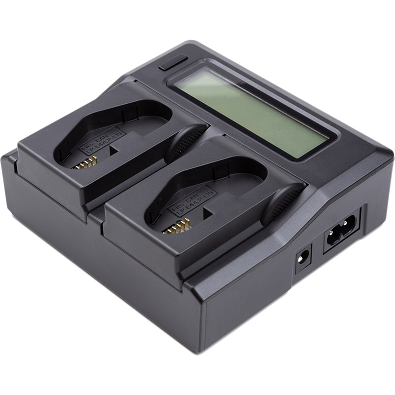 Зарядний пристрій PowerPlant Canon LP-E19 для двох акумуляторів (CH980284) Ціна за одну касету False