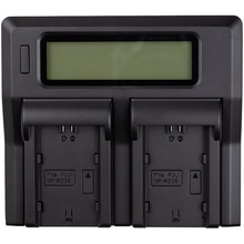 Зарядний пристрій PowerPlant Fuji NP-W235 для двох акумуляторів (CH980307)