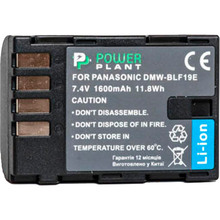 Аккумулятор POWERPLANT PowerPlant Panasonic DMW-BLF19 (DV00DV1355)